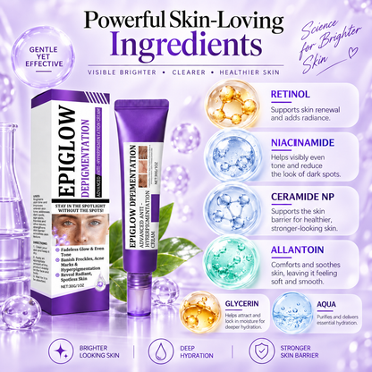 Advanced Anti-Hyperpigmentation Cream – Fade Dark Spots & Reveal Brighter, More Even-Looking Skin-HJY