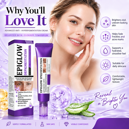 Advanced Anti-Hyperpigmentation Cream – Fade Dark Spots & Reveal Brighter, More Even-Looking Skin-HJY