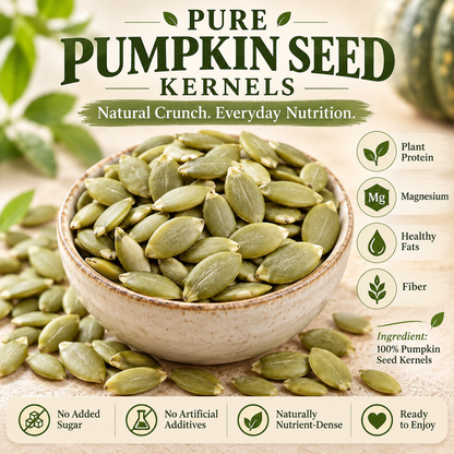 Premium Pumpkin Seed Kernels — Pure Plant Nutrition for Everyday Wellness-BFH