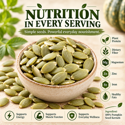 Premium Pumpkin Seed Kernels — Pure Plant Nutrition for Everyday Wellness-BFH
