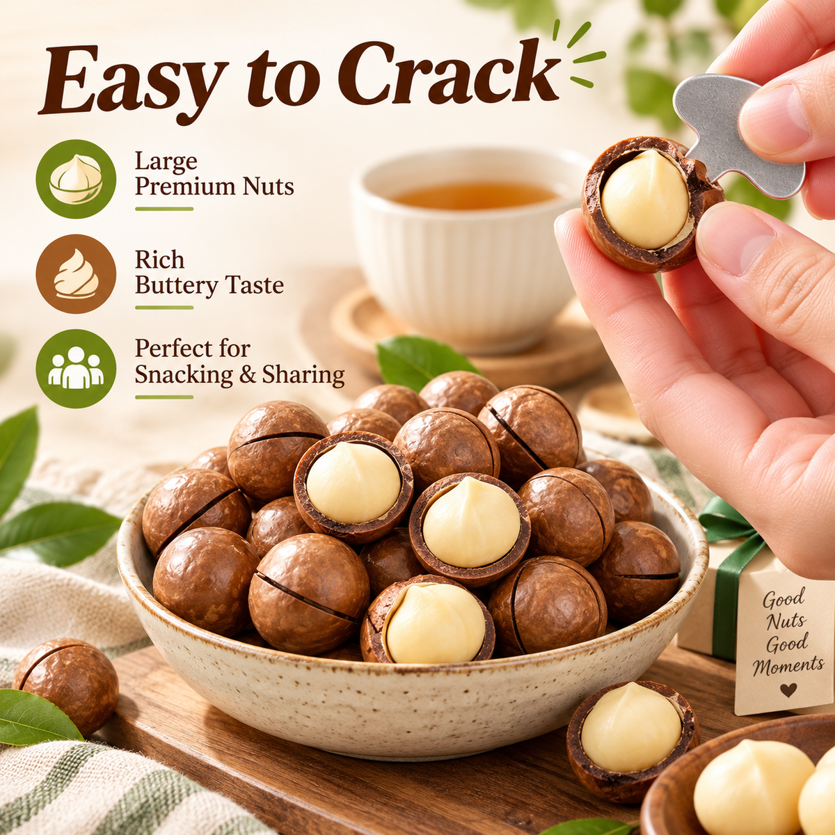 Premium Macadamia Nuts - From Nature’s Finest Orchards to Your Everyday Wellness-BFH