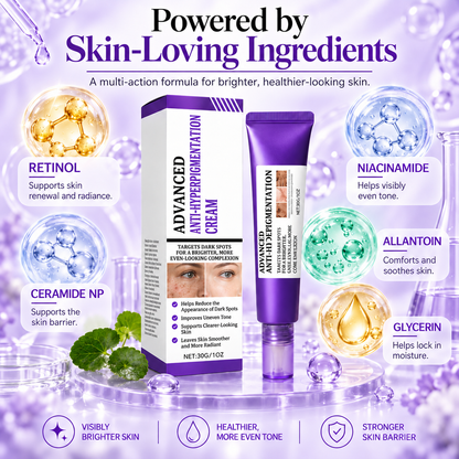 Advanced Anti-Hyperpigmentation Cream – Fade Dark Spots & Reveal Brighter, More Even-Looking Skin-HJY